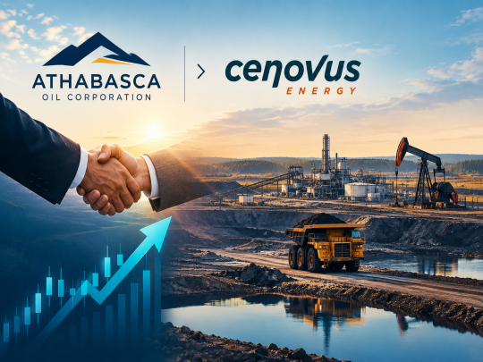 Why Did Athabasca Oil (TSX:ATH) Stock Jump 13.5% After Cenovus Agreed to a C$5.7 Billion Takeover?